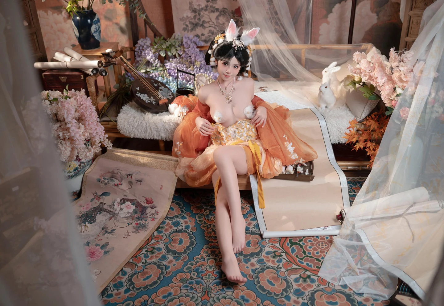 Bangni邦尼 - No.072 中秋节玉兔 [88P,7V-718MB] tg@simisebaisi 【丝足阁】037.webp